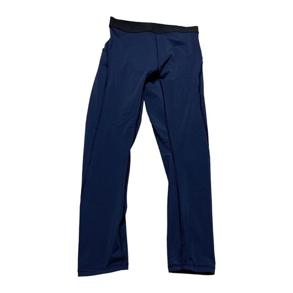 Lululemon Navy Mens Running Active Athletic Leggings Size Medium